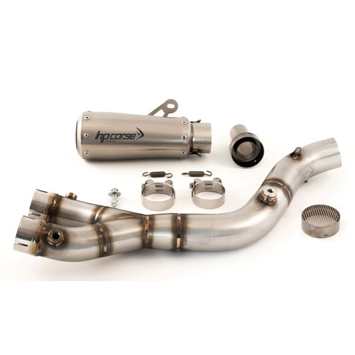 HP Corse Yamaha R1 15-19 De-cat 2-1 Mid Pipe Exhaust