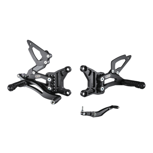 Bonamici Racing Rearsets To Suit Yamaha YZF-R6 2006 - 2016