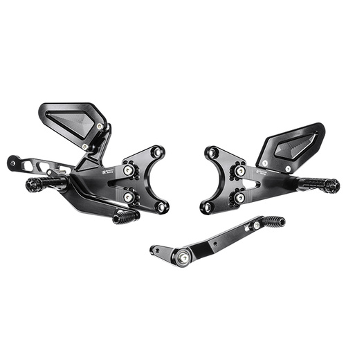 Bonamici Racing Rearsets To Suit Yamaha YZF-R1 / YZF-R1M 2015 - Onwards