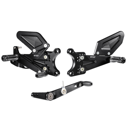 Bonamici Racing Rearsets To Suit Yamaha YZF-R6 2017 - Onwards