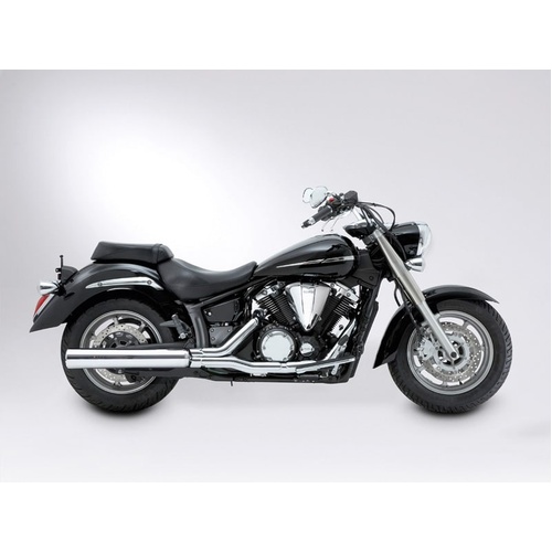 Miller Ocean Line L | Slip-On Exhaust To Suit Yamaha XVS 1300 MS (Standard, high-gloss polished)