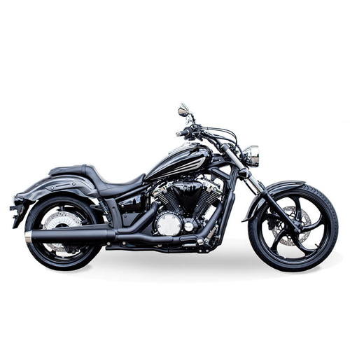 Miller Desperado L | Slip-On Exhaust To Suit Yamaha XVS 1300 Custom (Standard, matt black)