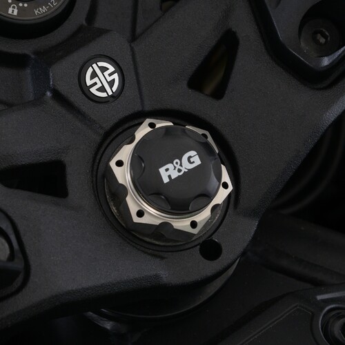 R&G Racing Top Yoke Cap To Suit Kawasaki Ninja H2 SX '18- & ZZR1400 '19- & BMW M1000R '23-