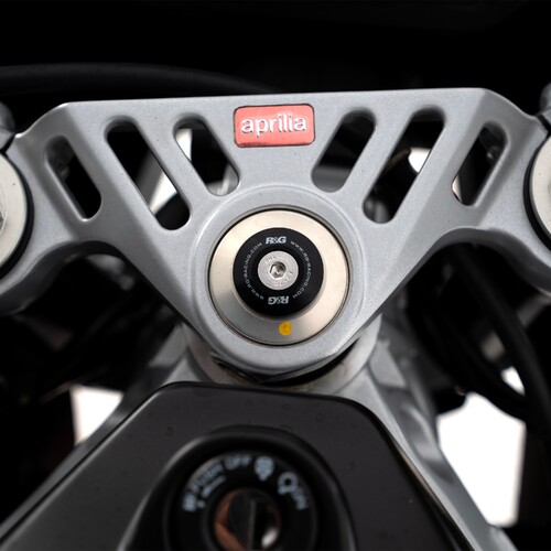 R&G Racing Top Yoke Cap To Suit Aprilia RSV4 1100 Factory '19- & Moto Guzzi V85TT '19-