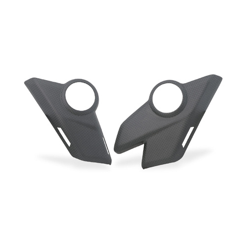 CNC Racing Frame side plates lower covers with holes Ducati Multistrada V4 - Carbon