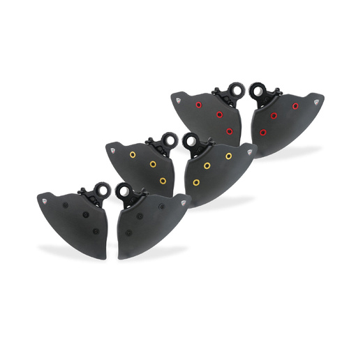 CNC Racing GP DUCTS EVO - Front brake cooling system - Carbon Glossy