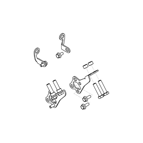 CNC Racing GP DUCTS - mounting kit