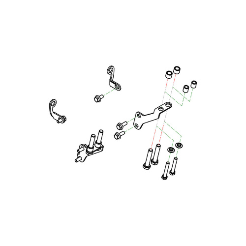 CNC Racing GP DUCTS - mounting kit