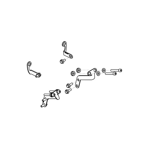 CNC Racing GP DUCTS - MOUNTING KIT