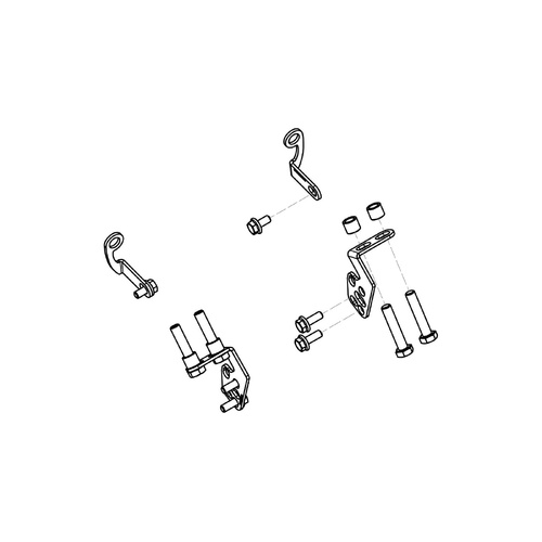 CNC Racing GP DUCTS - mounting kit