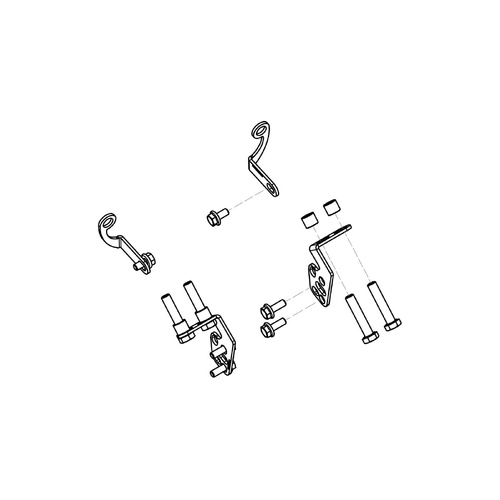 CNC Racing GP DUCTS - mounting kit