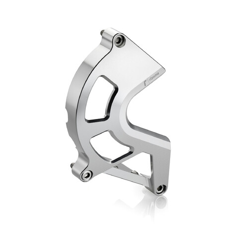 Rizoma Sprocket Cover To Suit Aprilia Tuono 1100 V4 Factory (2015 - Onwards) - Silver
