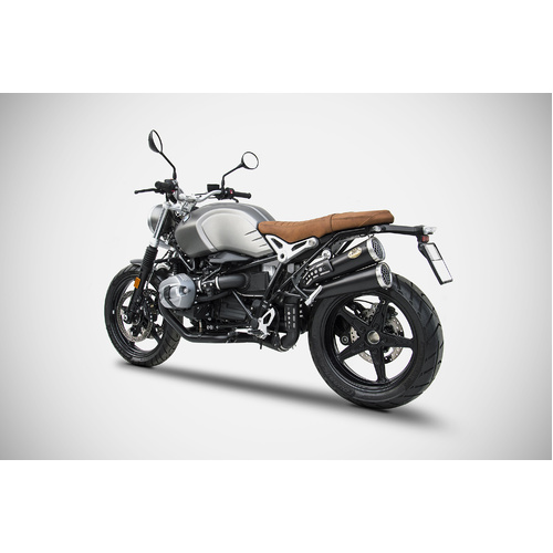 Zard Thunderbolt-black SS E5 Slip-on To Suit Bmw R Nine T Scrambler 21_23