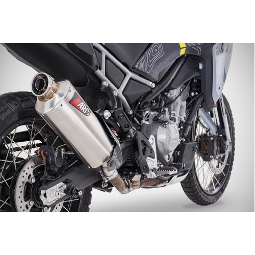 Zard Stainless Steel Slip-On Racing Exhaust To Suit CF Moto 450MT (2024 - Onwards)