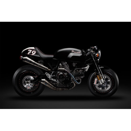 Zard Black Titanium Racing Full Kit To Suit Ducati Ducati Sport 1000/PAUL Smart 07_09