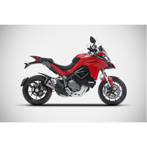 Zard SS Racing Slip-on With Titanium Sleeve To Suit Ducati Multistrada 1260 18_19