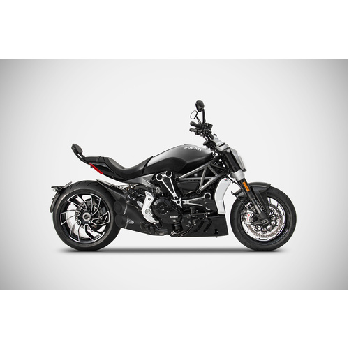 Zard Black SS Racing Slip-on Kit To Suit Ducati Xdiavel 16_20