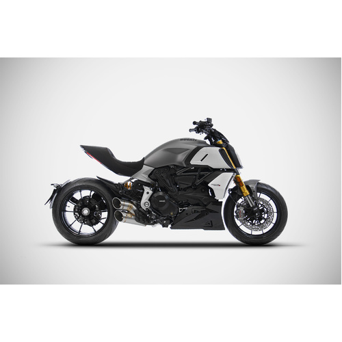 Zard SS E5 Slip-on Kit To Suit Ducati Diavel 1260 Euro 5 21_22