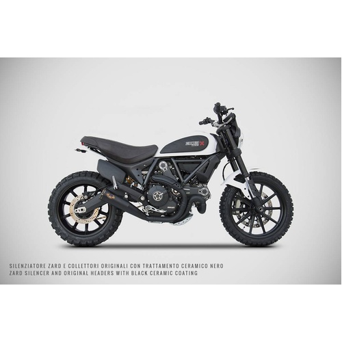 Zard Zuma-ss E3 Slip-on To Suit Ducati Scrambler 800 15_16