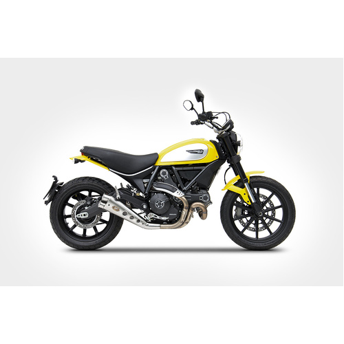 Zard Special Ed.-black SS E4 Slip-on To Suit Ducati Scrambler 800 17_19
