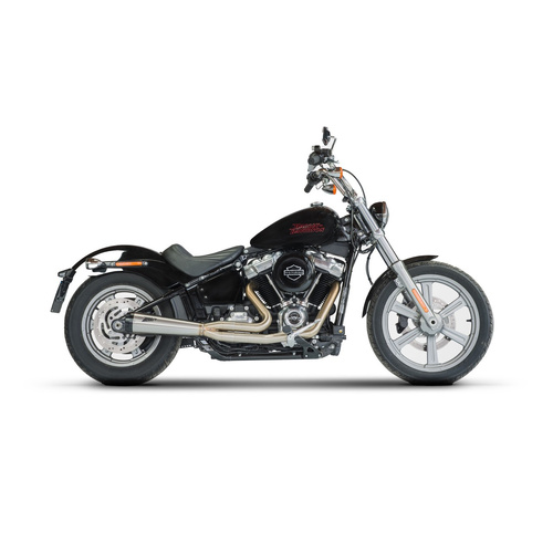 Zard Polished SS Racing 2>1 Full Kit To Suit Softail M8 16_23
