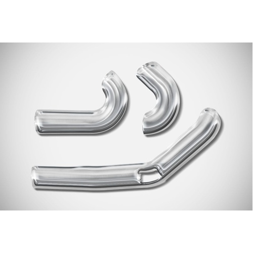 Zard Polished SS Heat Shields To Suit Harley Davidson Touring M8 16_23