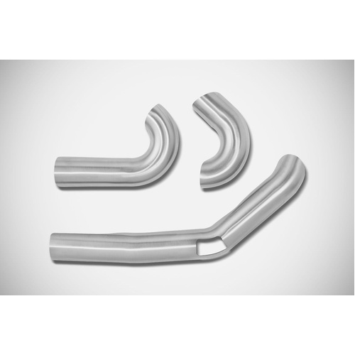 Zard Polished SS E4/E5 2>1 Full Kit To Suit Harley Davidson Touring M8 16_23