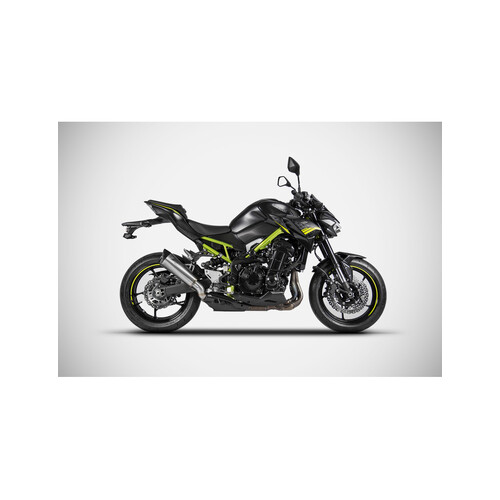 Zard Titanium Slip-On Exhaust (Road Version) To Suit Kawasaki Z900 (2020 - Onwards)