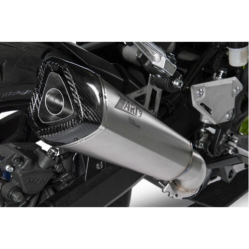 Zard Titanium Slip-On Exhaust (Racing) To Suit Kawasaki Z900 (2020 - Onwards)