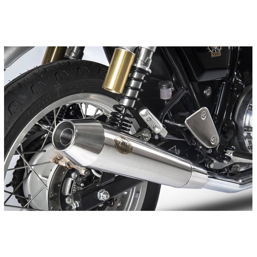 Zard Polished E5 SS Slip-ons To Suit Cont.gt/interceptor 21_23