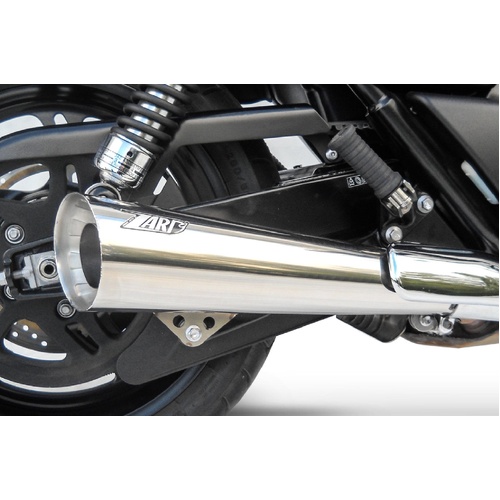 Zard Conical Slip-On Exhaust To Suit Triumph Thunderbird 1600 (2009 - 2016) - Street Version