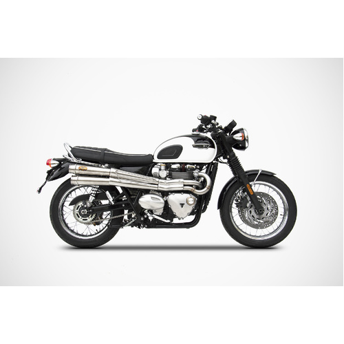 Zard Bonneville T120 Exhaust | Full Kit High (16-20)