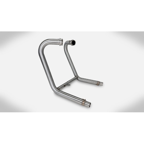 Zard Stainless Steel Racing Headers To Suit Triumph Bobber (2017 - 2020) - Black