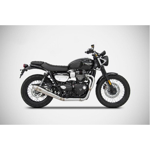 Zard Scrambler 900 Exhaust | "conical" Low Full Kit (21-23)
