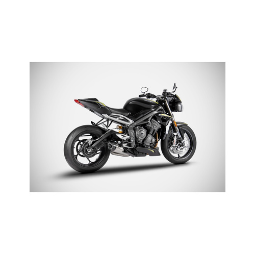 Zard Titanium Slip-On (Racing Version) To Suit Triumph Street Triple 765 (2020 - 2022)