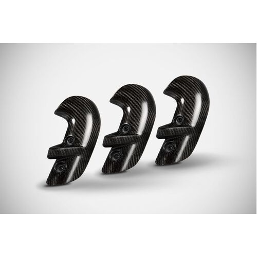 Zard Carbon Header Heat Shield To Suit Triumph Rocket 3 (2021 - Onwards)