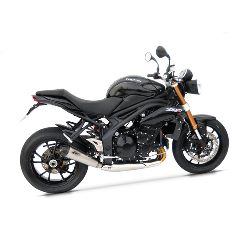 Zard Black SS Racing Slip-on To Suit Speed Triple 1050 11_13