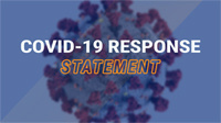 COVID-19 Response Statement main image